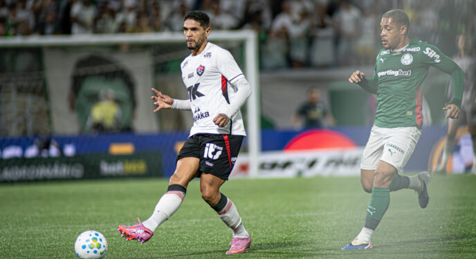 Brasileiro: Palmeiras domina primeiro tempo e atropela Vitória