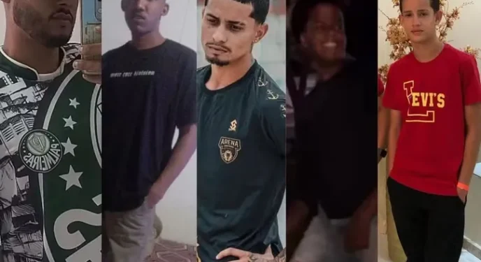 Cinco jovens morrem depois de colisão entre dois carros no interior da Bahia