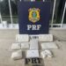 PRF apreende quase 5 kg de cocaína escondidos em ônibus na Bahia