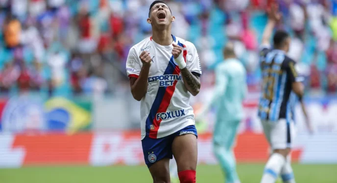 Brasileiro: Bahia fica no empate com o Grêmio