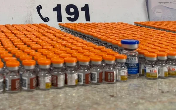 PRF apreende carga com 700 ampolas de mounjaro e drogas no interior baiano