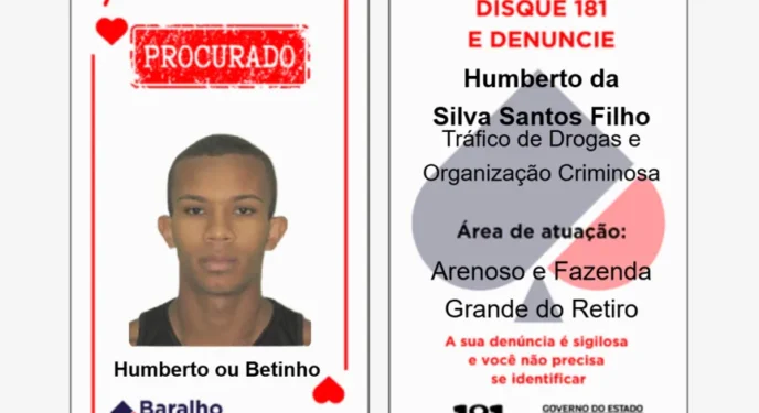 Líder criminoso da Bahia é preso durante operação no Rio de Janeiro