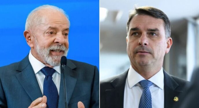 Nova pesquisa aponta empate entre Lula e Flávio no 2º turno