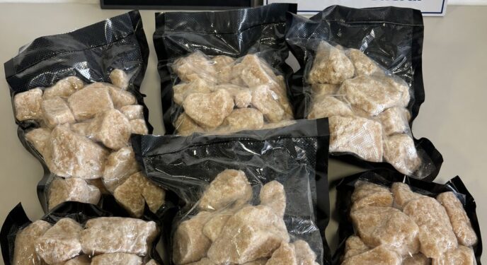 Ação integrada apreende 3kg de droga avaliada em mais de R$ 2 milhões na Bahia
