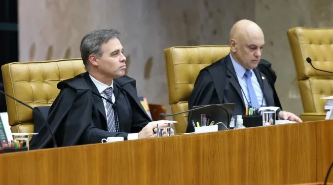 Moraes se irrita com pedido de Mendonça sobre mensagem de Vorcaro: ‘Ele não pode’?
