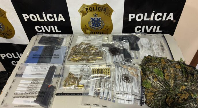 Dois integrantes de organização criminosa reagem à PM e morrem no interior baiano