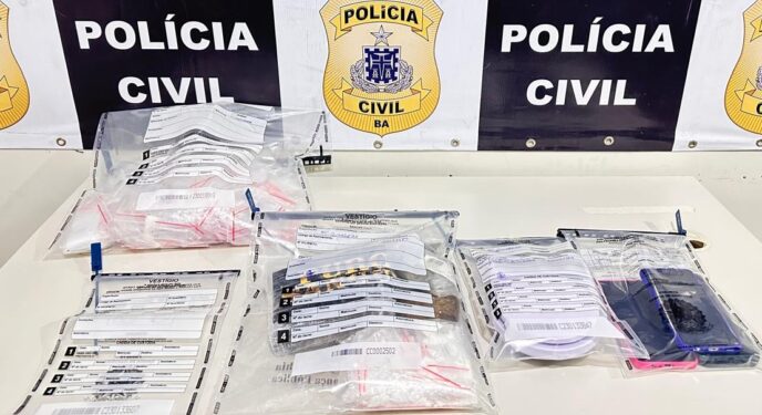 Dois suspeitos são presos por tráfico de drogas no interior baiano
