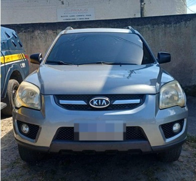 PRF recupera na Bahia SUV roubado em São Paulo