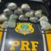 PRF apreende maconha e lança-perfume em ônibus na BR-116 na Bahia